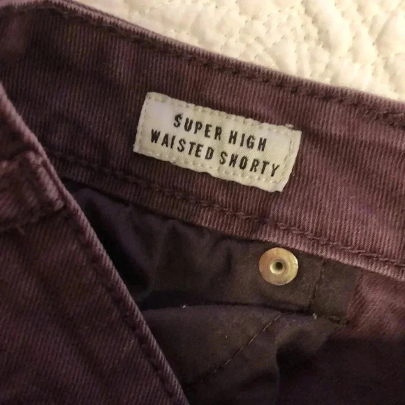 Tokyo Darling super high waisted shorty. Purple. Size 10 - Picture 6 of 9